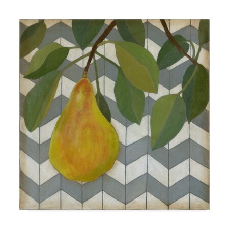 Megan Meagher 'Fruit And Pattern Ii' Canvas Art,35x35